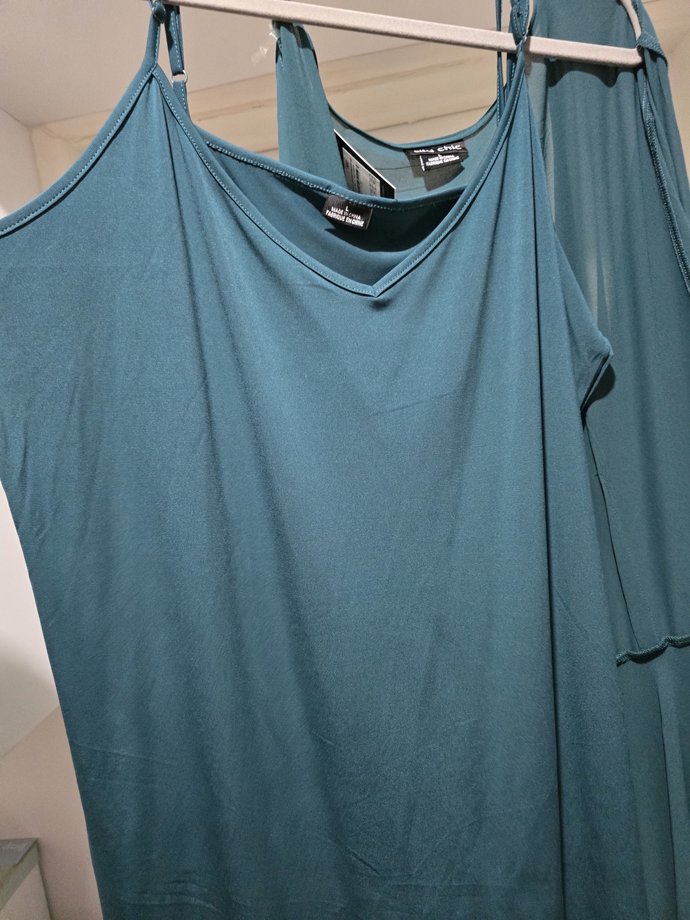 City Chic Fleetwood Maxi High-Low Wrap Dress Alpine Green Size L/US20 - Picture 11 of 14